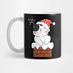 Christmas cat Mug